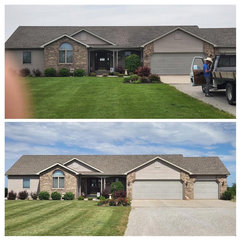 Roof Cleaning in Yoder, IN