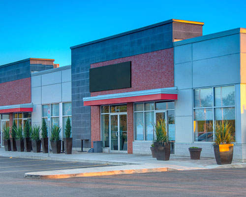 S storefront